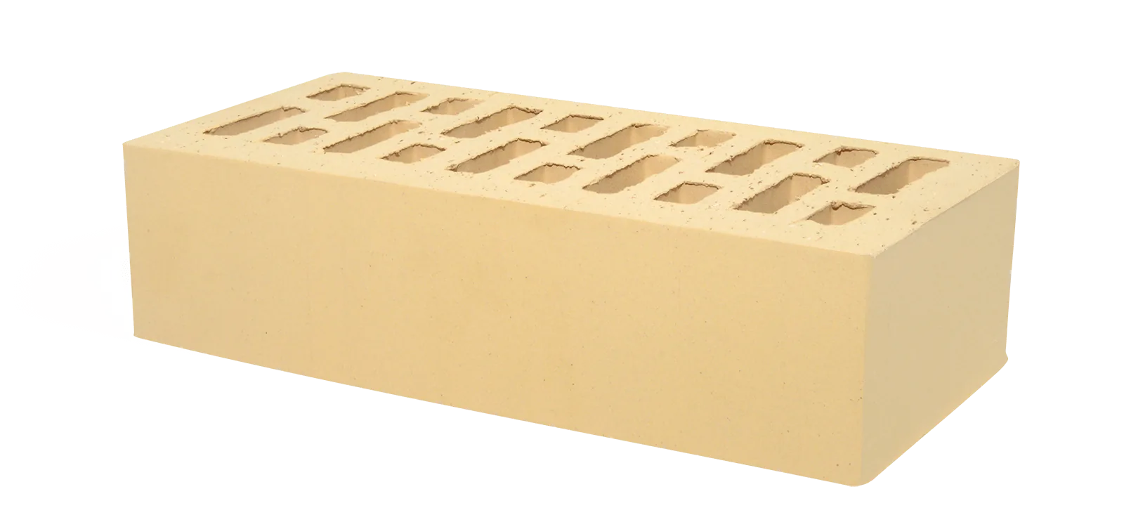 Кирпич лицевой Золотистый 1НФ, гладкий, 250×120×65 мм, М200