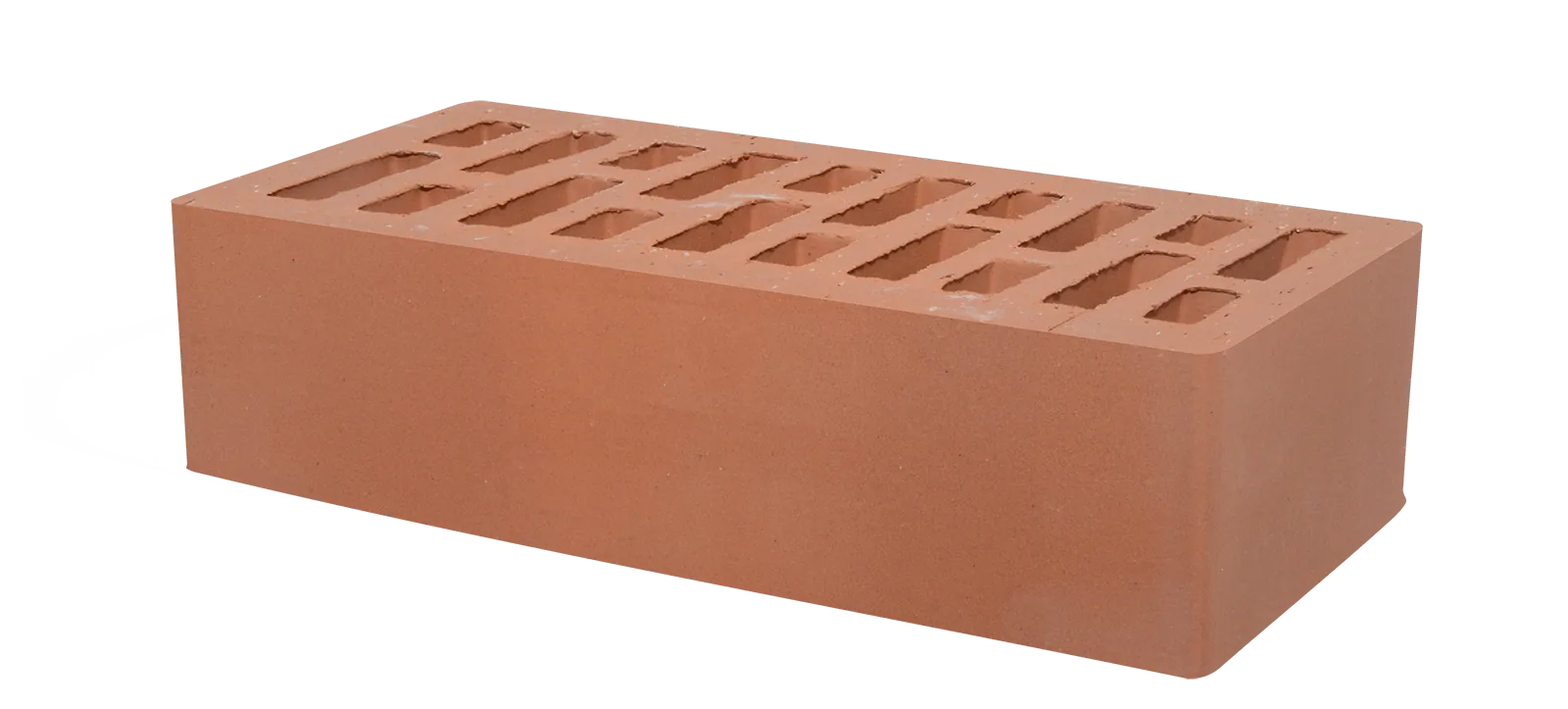 Кирпич лицевой Персик 1НФ, гладкий, 250×120×65 мм, М200
