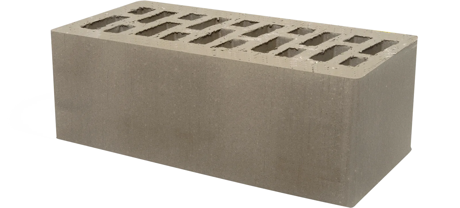 Кирпич лицевой Коричневый 1,4НФ, гладкий, 250×120×88 мм, М175