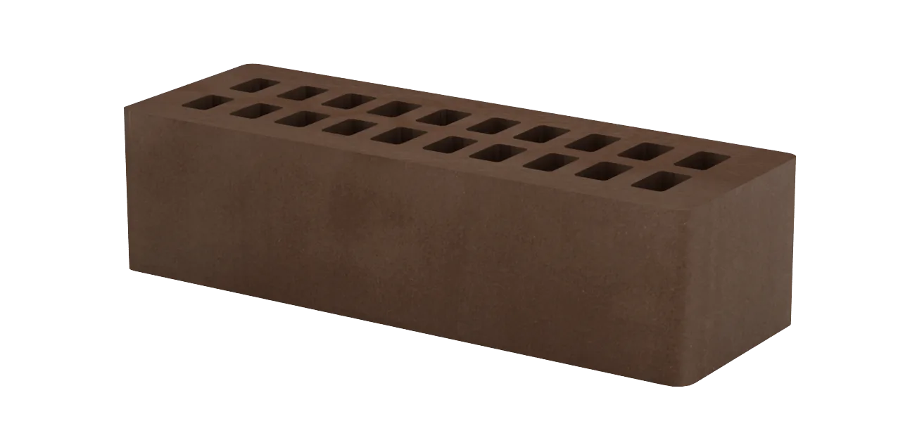 Кирпич лицевой Корица 0,7НФ, гладкий, 250×85×65 мм, М250
